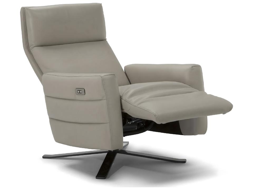 Istante Power Reclining Electric Swivel Chair with Battery Pack