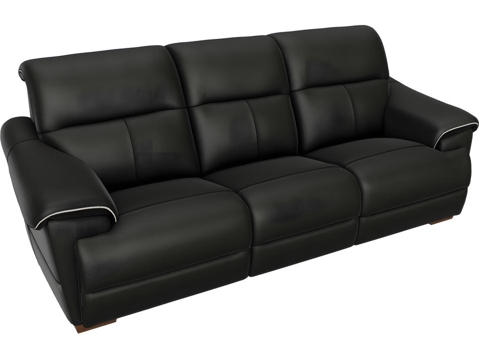 Natuzzi Editions Zenith Power Reclining Sofa — Dual Power Zero