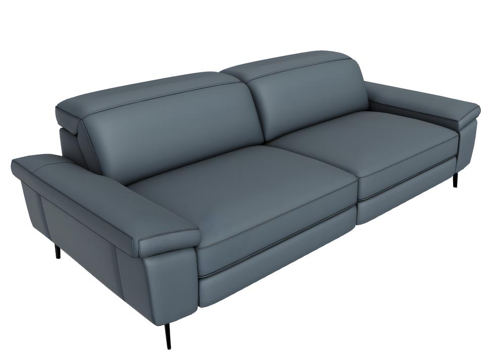 Coro Double Power Reclining Sofa with Adjustable Headrests and USB Port