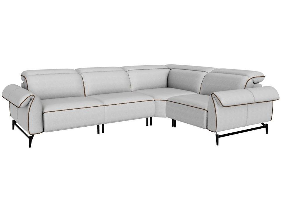 Natuzzi Editions Adrenalina Leather Sectional Sofa