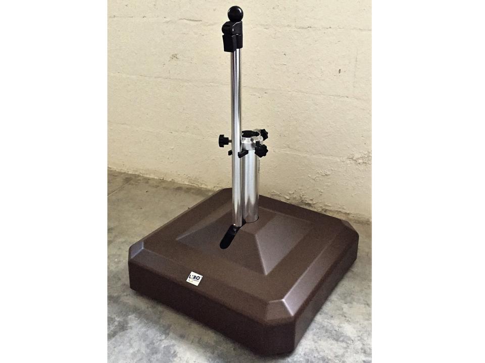 100 pound patio umbrella base PGGP Heavy Duty with Wheels, Max 100lb Fillable Umbrella Stand The Sunnydaze 17 FRUITEAM Umbrella Base with Wheels,