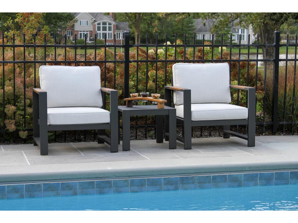Sienna Aluminum Cushion Lounge Set