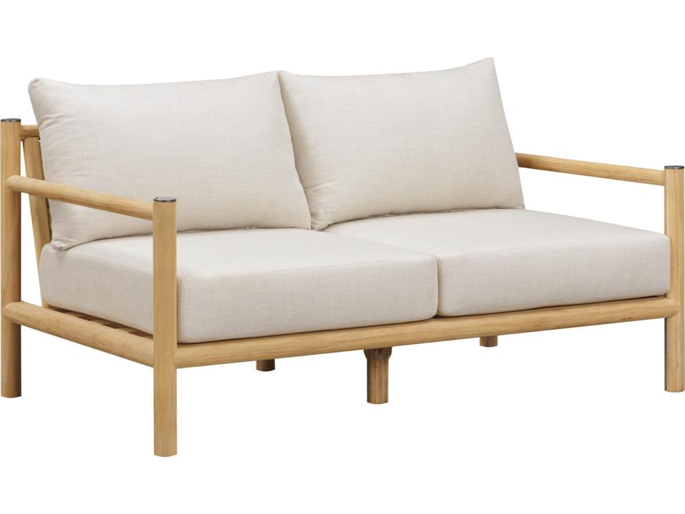 Vin Teak Cushion Loveseat
