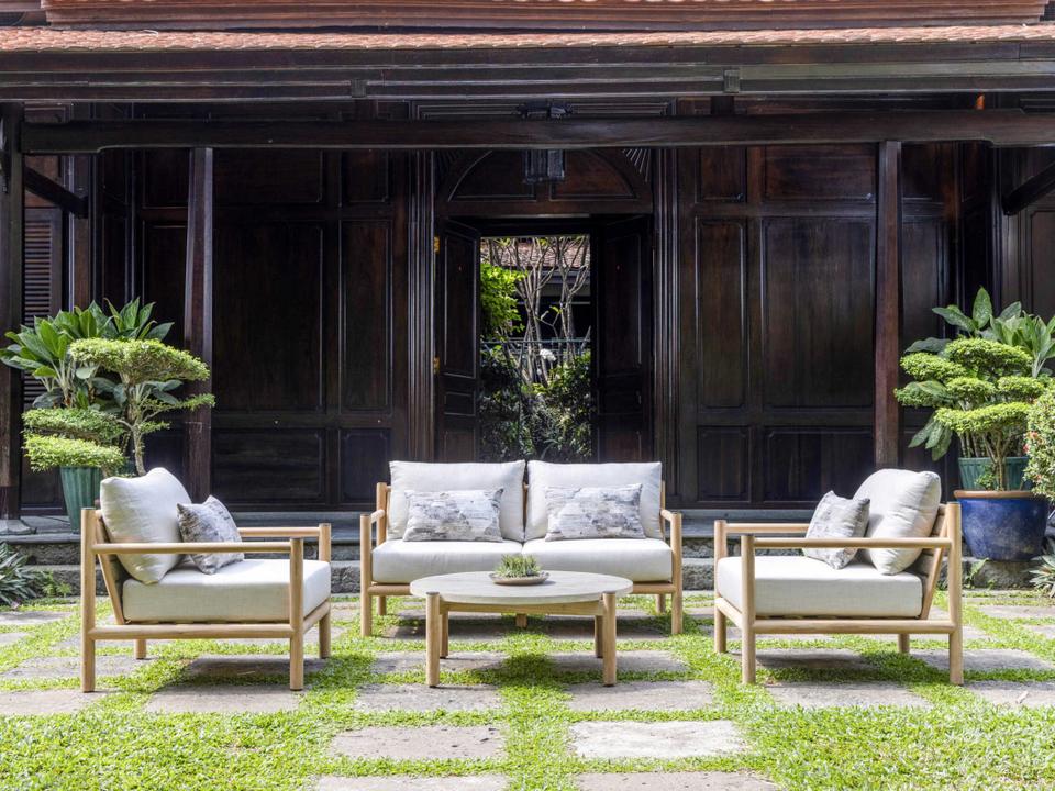 Vin Teak Cushion Lounge Set