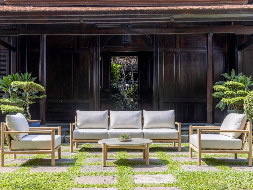 Vin Teak Cushion Lounge Set