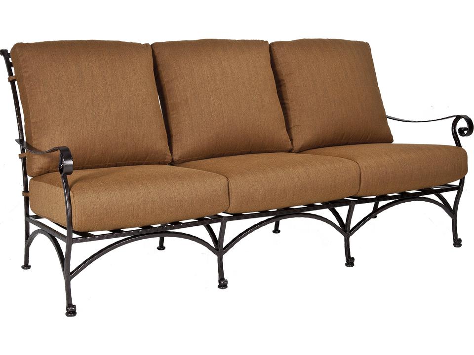 San Cristobal Wrought Iron Cushion Sofa
