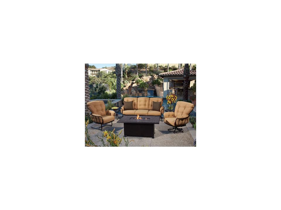 Monterra Wrought Iron Patio Lounge Set