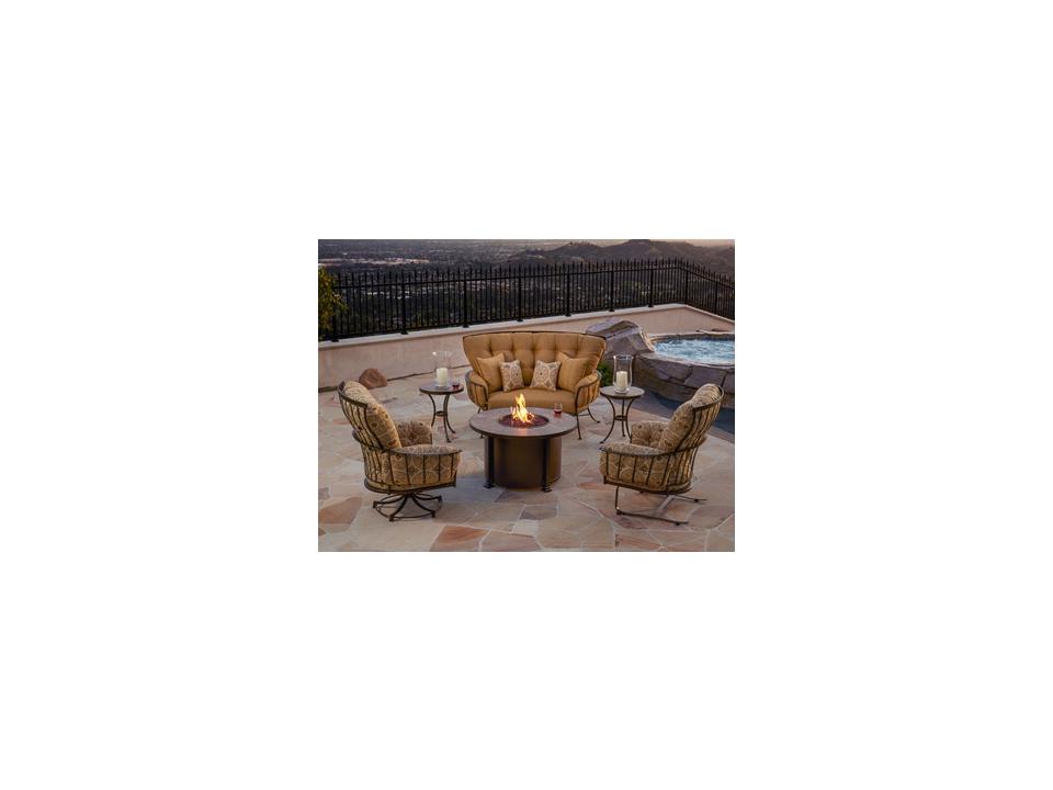Monterra Wrought Iron Outdoor Lounge Set