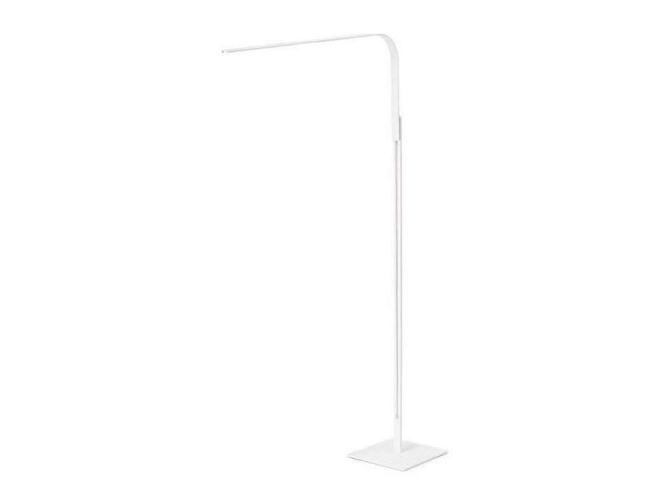 Lim-L Adjustable LED Task Floor Lamp in White