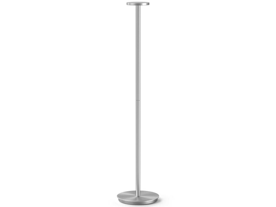 Luci Portable Rechargeable LED Floor Lamp in Silver