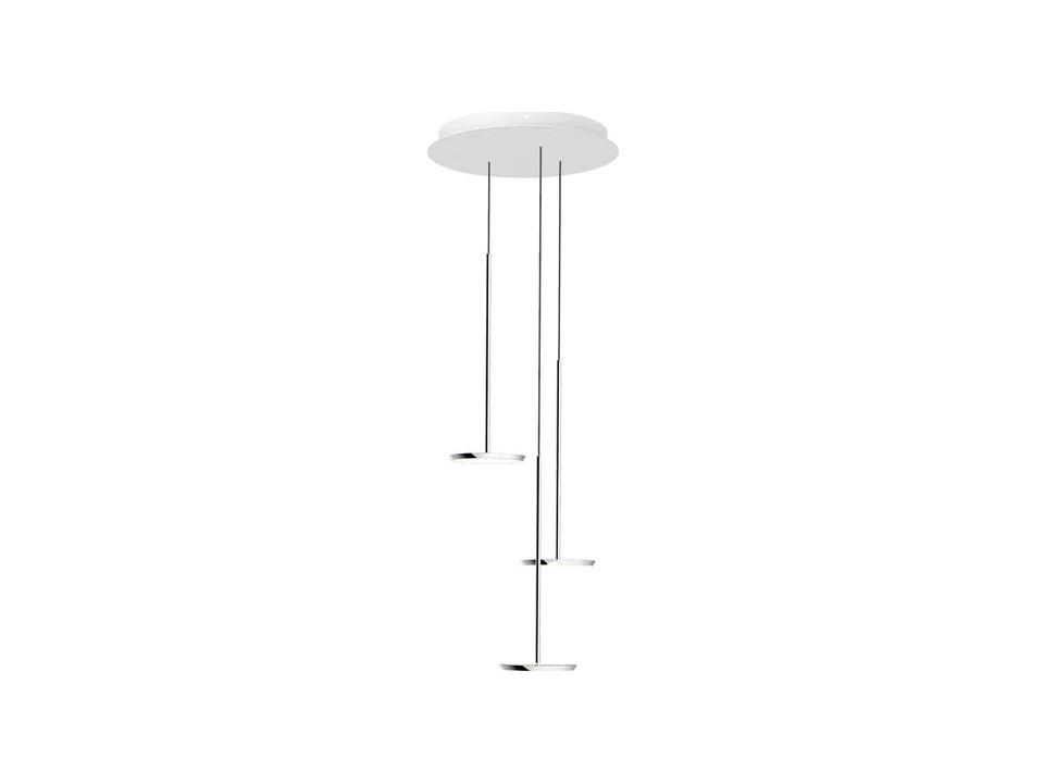 Sky Solo 3-Light Chrome Linear Chandelier
