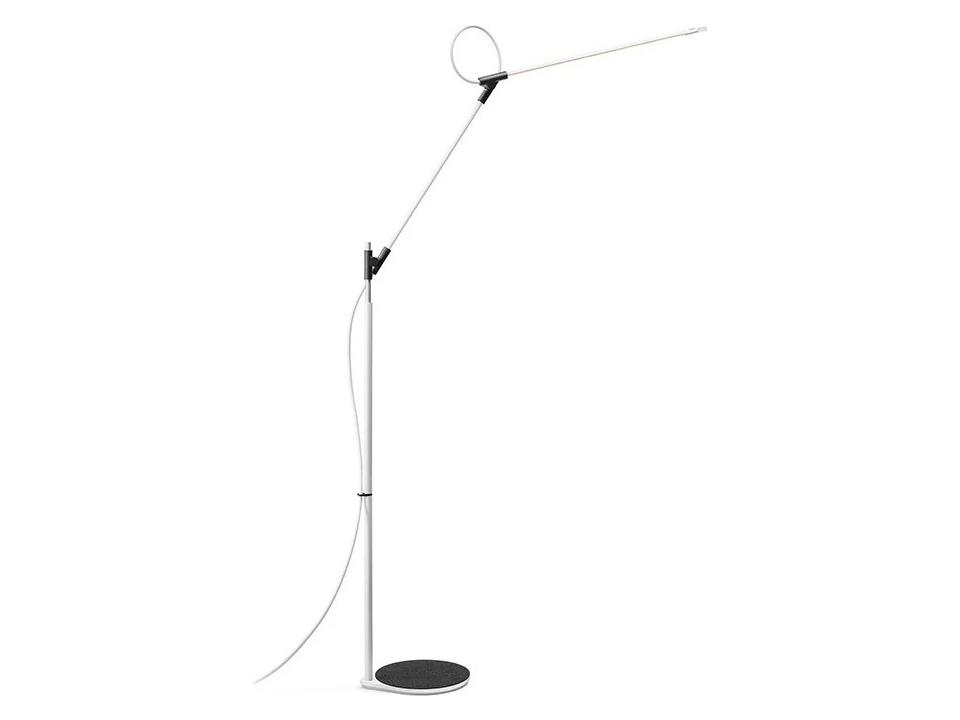 Superlight Floor Lamp White Adjustable LED Task Light