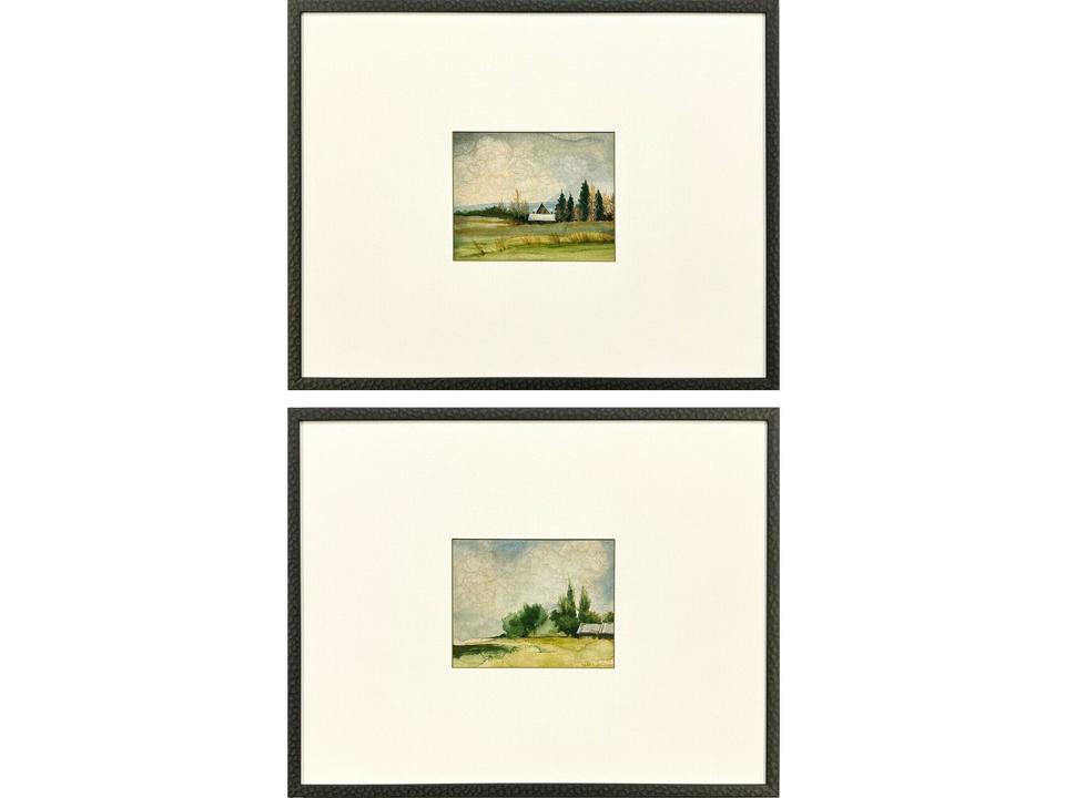 In The Meadows II Framed Art - Set of 2