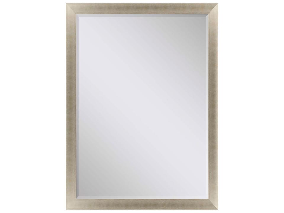 790 Mirror Group Rectangular Wall Mirror with Metallic Neutral Champagne Gold Frame