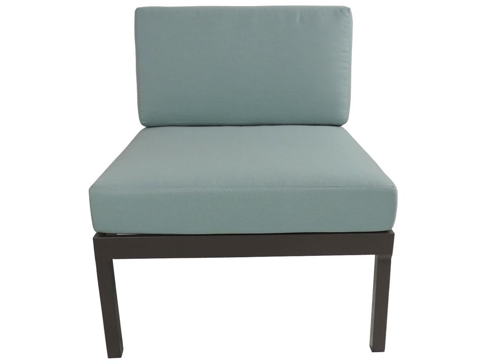 Axcess Inc Riviera Geo Armless Accent Chair