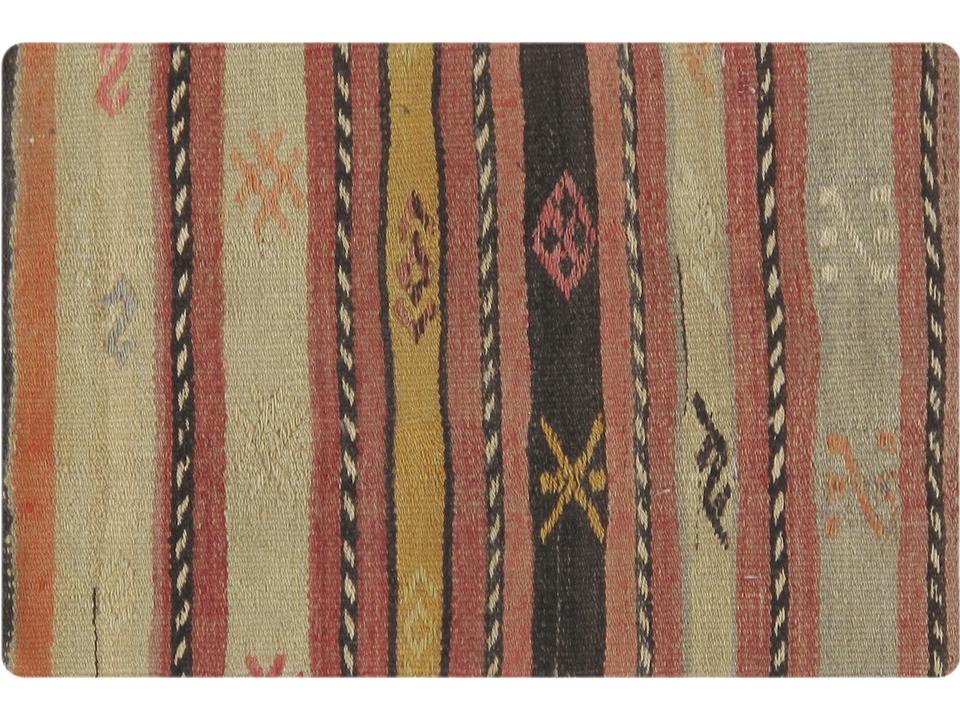 Vintage Turkish Kilim Pillow Cover
