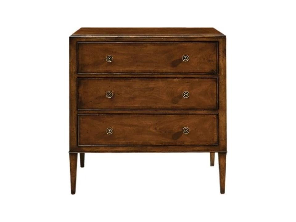 3-Drawer English Regency Dresser in European Mahogany Finish