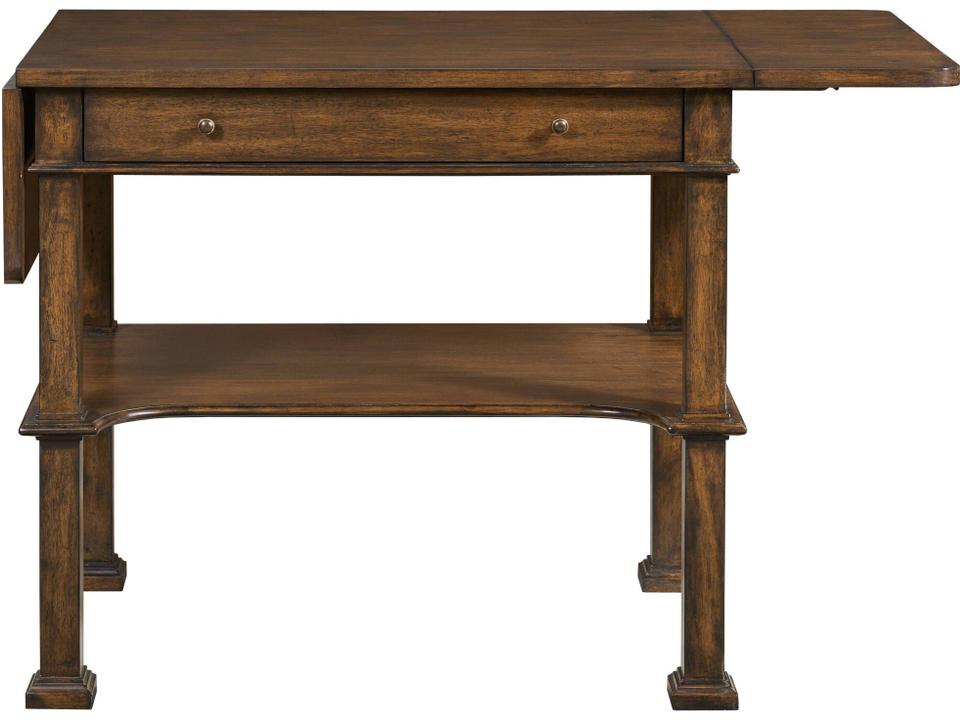 Pembroke Rectangular Drop Leaf Dining Table in Mocha