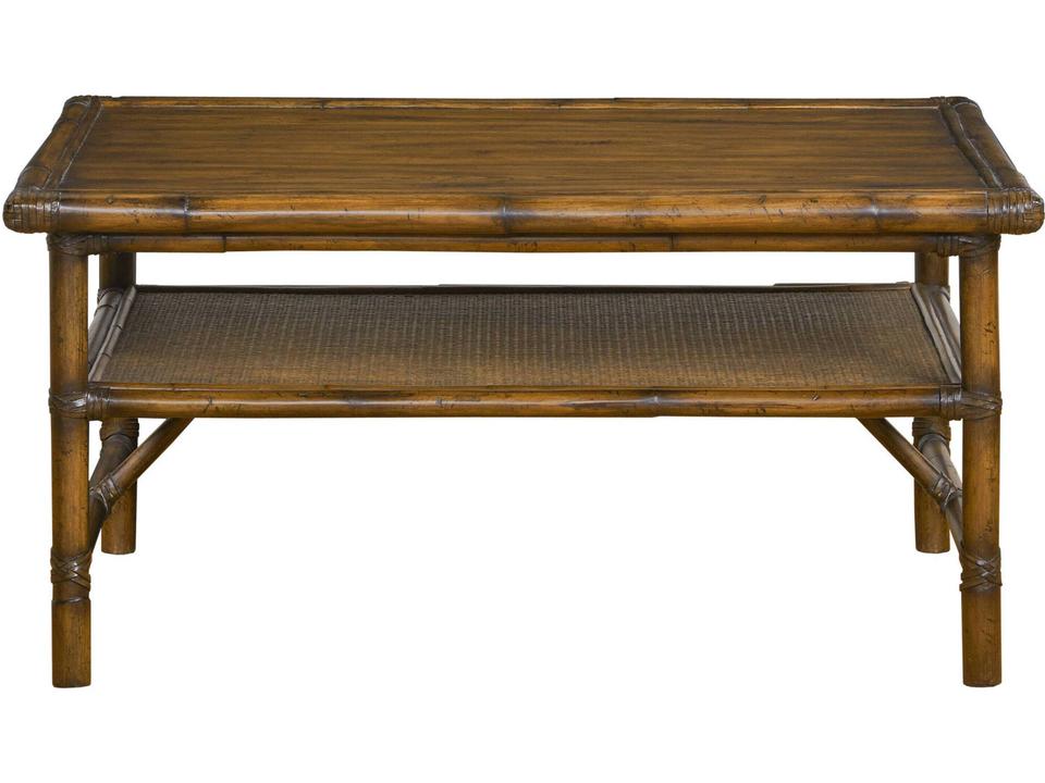 Rectangular Bamboo Knotty Pecan Coffee Table