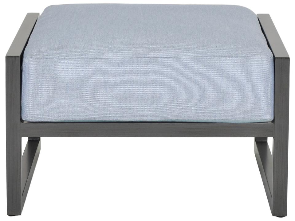 Gala Cushion Aluminum Outdoor Patio Ottoman