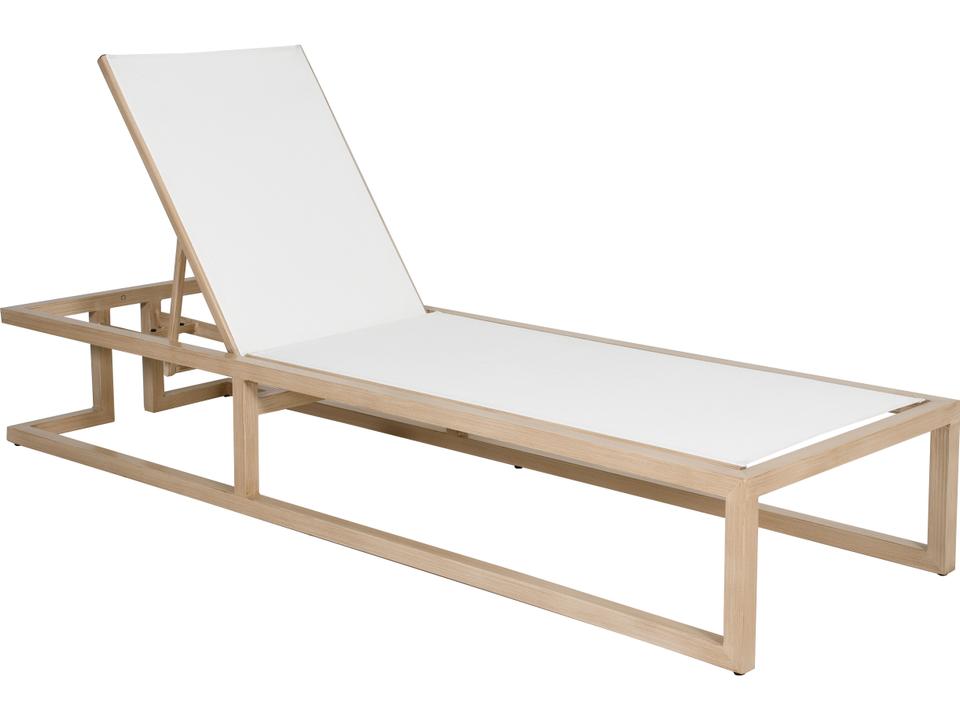 Gala Adjustable Outdoor Sling Chaise Lounge