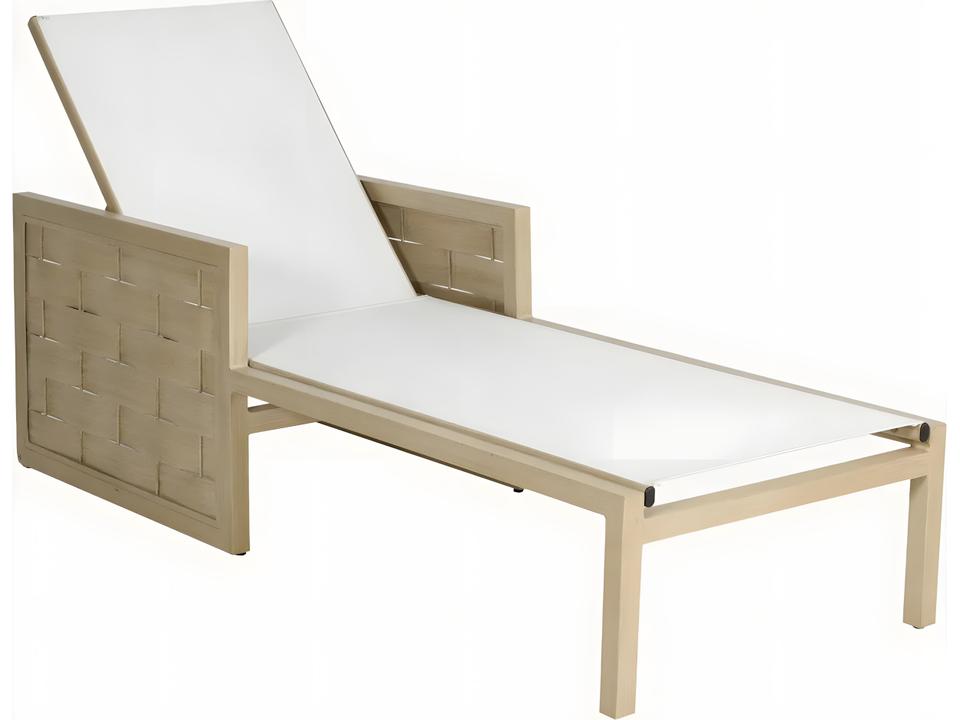 Biscayne Adjustable Sling Chaise Lounge