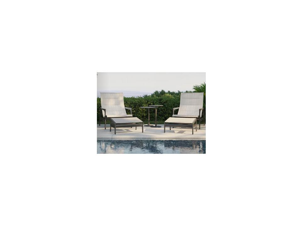 Berkeley Sling Aluminum Outdoor Lounge Set