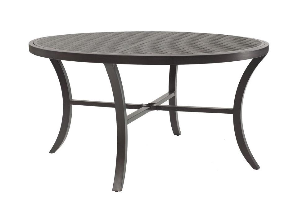 Classical 60-Inch Round Cast Aluminum Dining Table