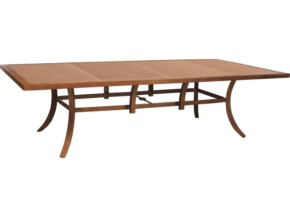 Classical 108-Inch Rectangular Cast Aluminum Dining Table