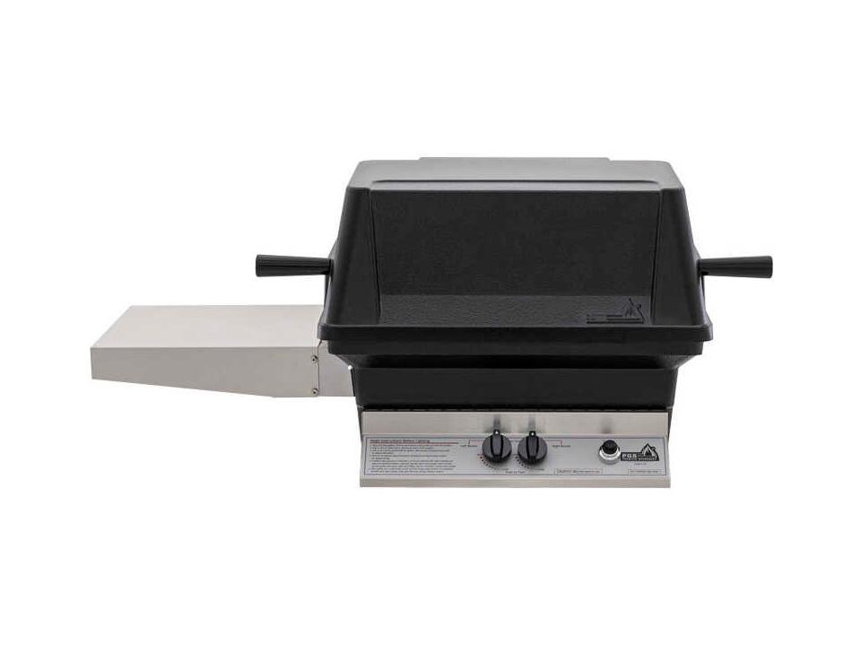 PGS A Series Cast Aluminum Liquid Propane Gas Grill in Black