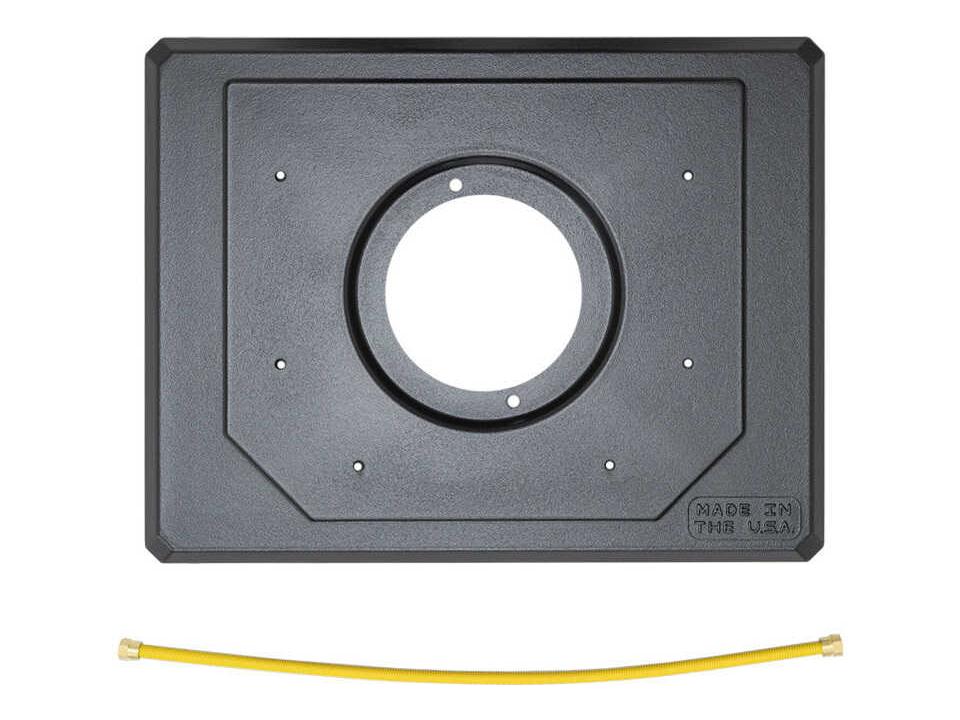 PGS A Series Flat Patio Base for A Series Grills in Black