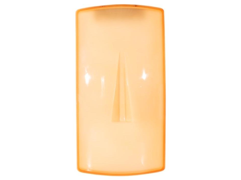Cycladic Rectangle Glass Wall Art in Yellow