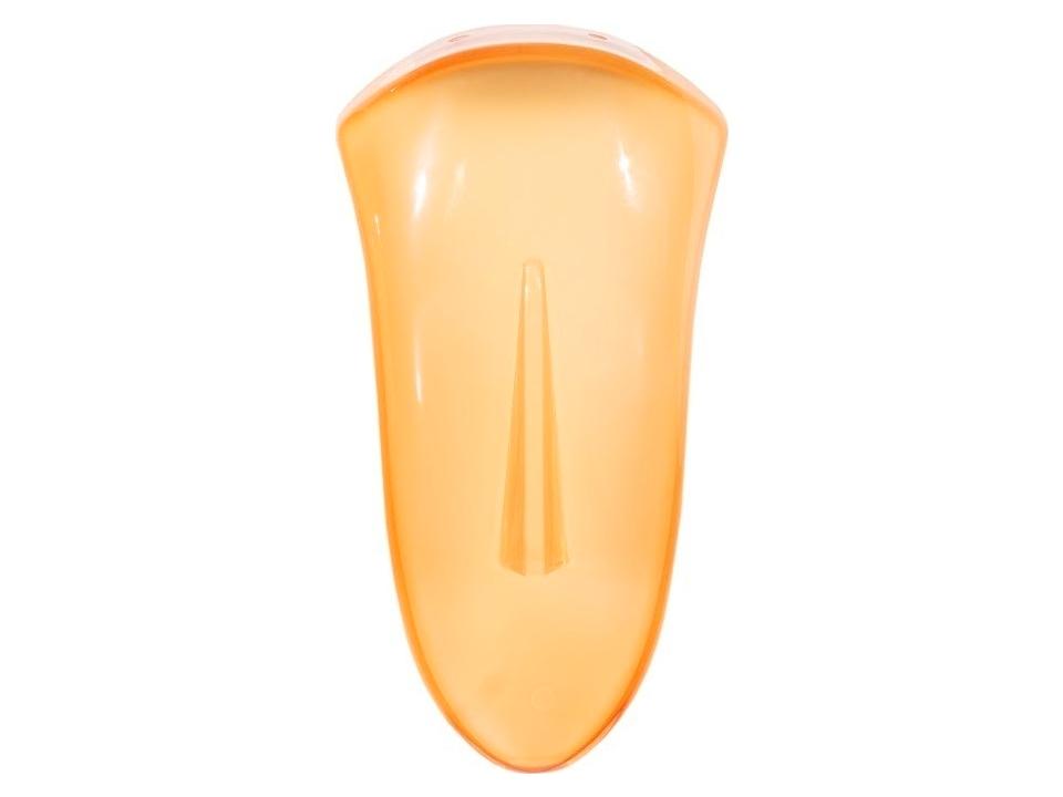 Modern Geometric Cycladic Yellow Convex Glass Wall Art