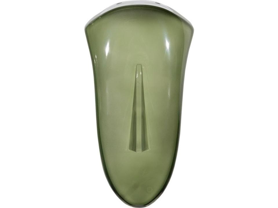 Cycladic Green Convex Glass Wall Art
