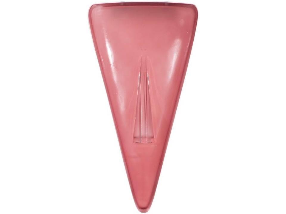 Cycladic Pink Triangle Glass Wall Art