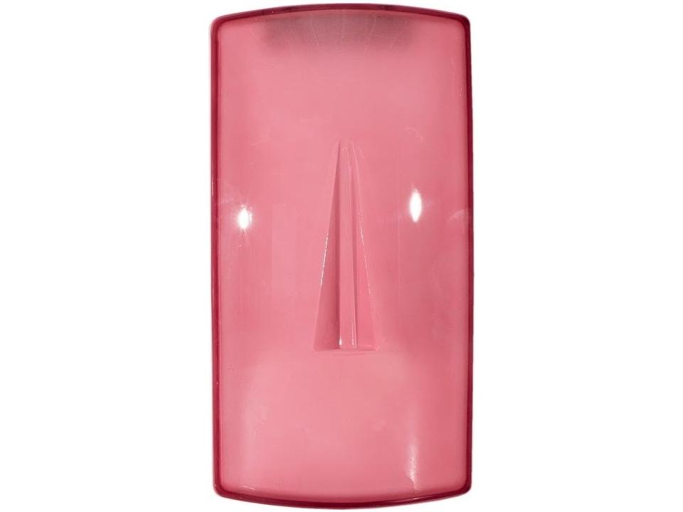 Cycladic Pink Rectangle Glass Wall Art