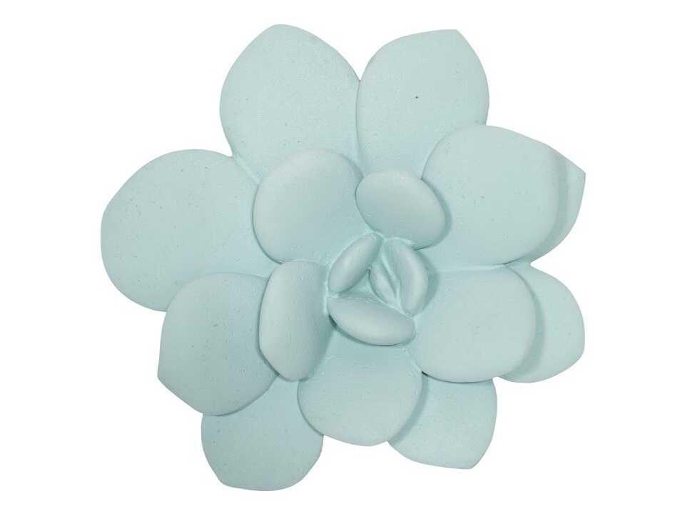 Laui Succulent 3D Wall Art in Sage Green Composite