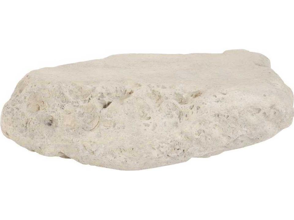 Cast Boulder Large Coffee Table in Roman Stone Composite