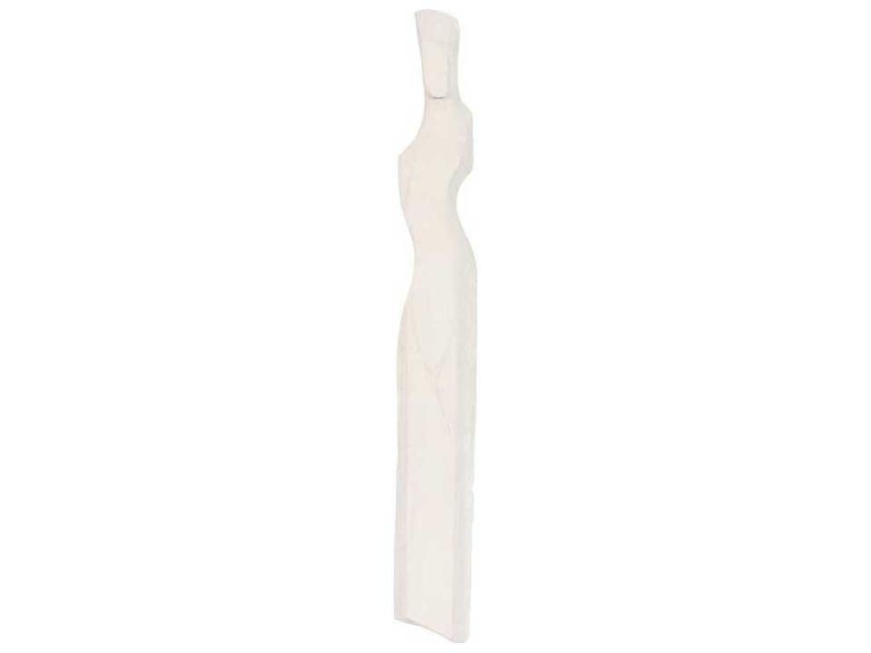 Cast Woman Wall Sculpture in Roman Stone Abstract