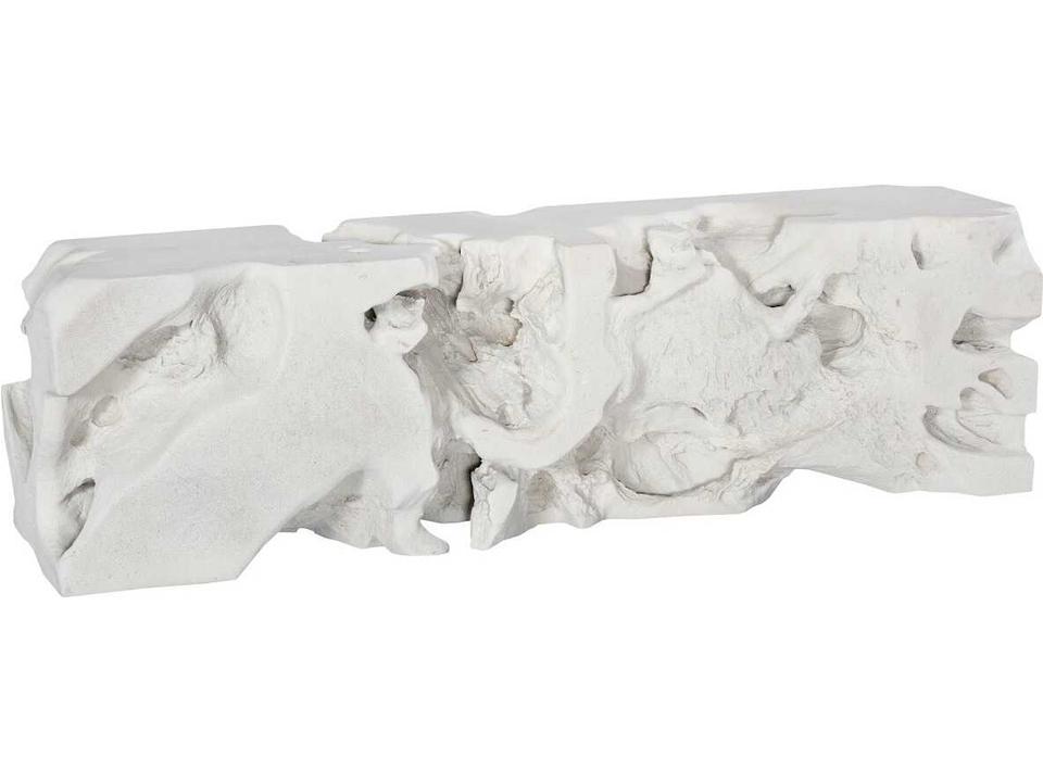 Freeform Modern Organic Bench in Roman Stone Finish