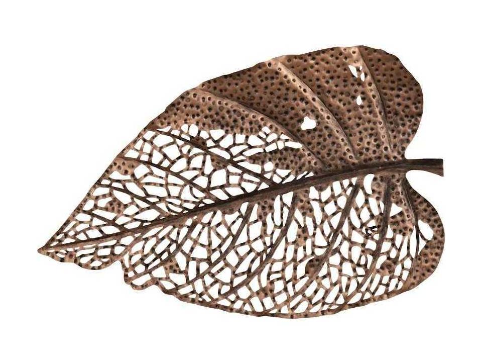 Flower Wall Art Medium Coral Metal