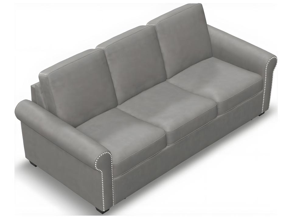Swinden Convertible Sofa Bed with Memory Foam Mattress
