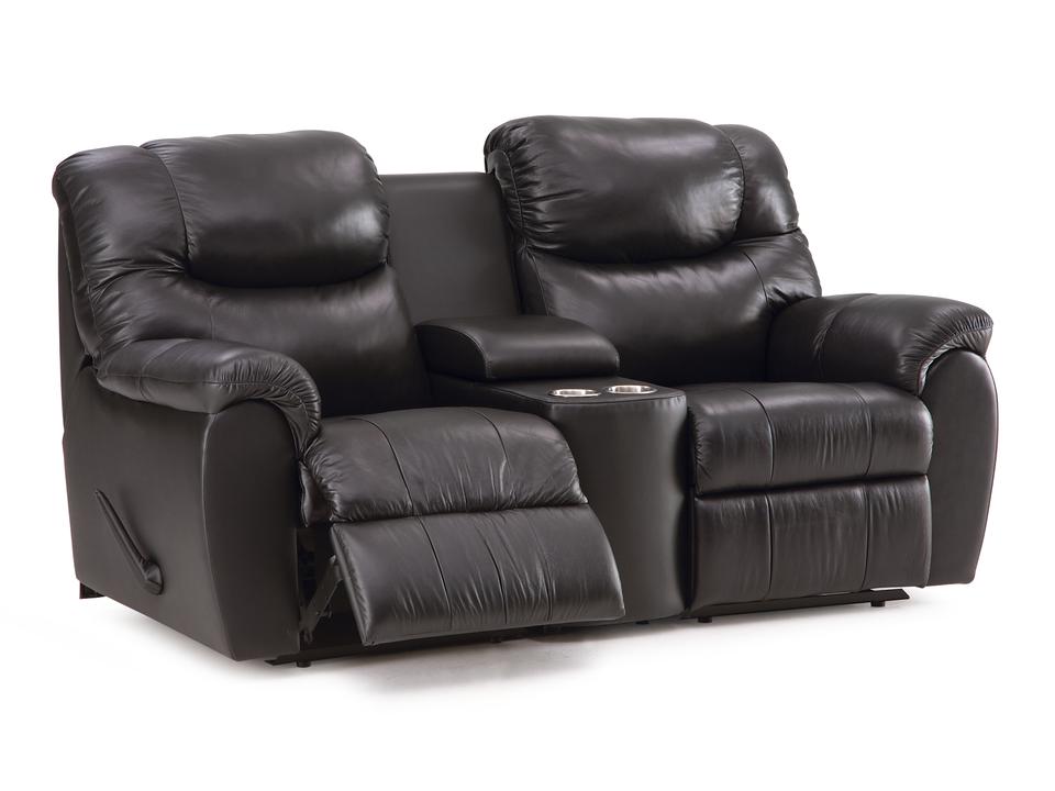 Regent Reclining Loveseat with Console