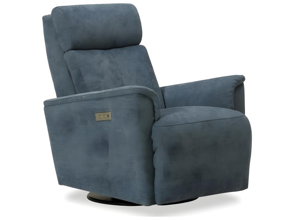 Chalet II Power Swivel Glider Recliner with Power Headrest and Lumbar