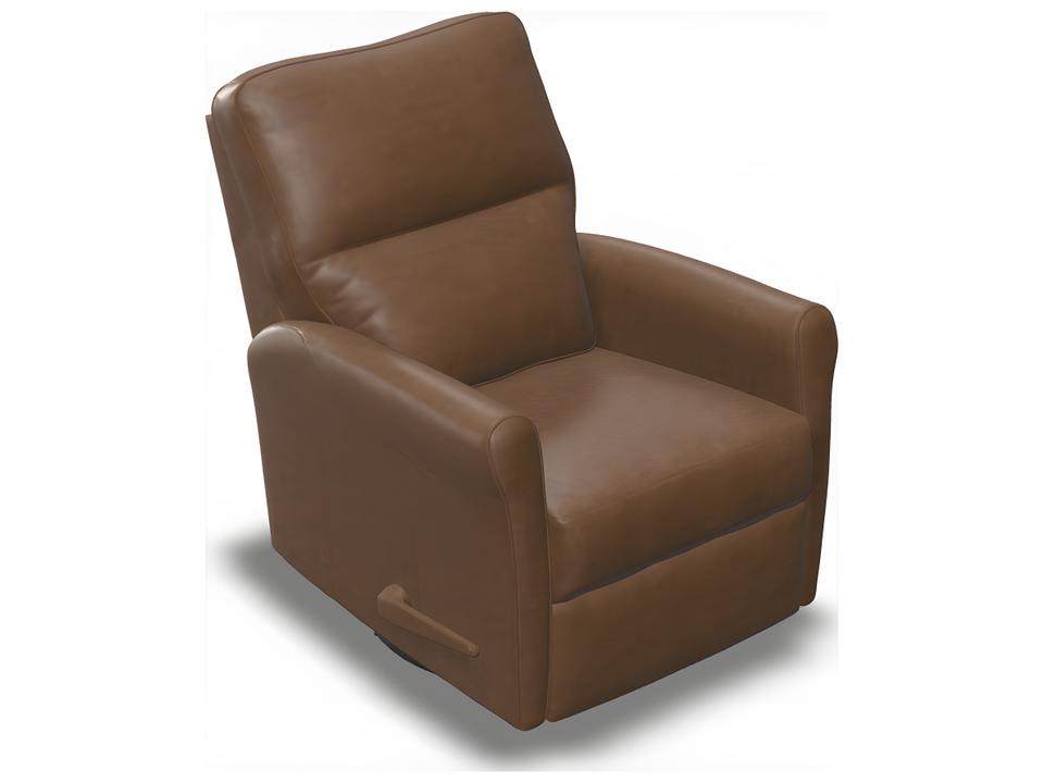 Pinecrest Swivel Glider Manual Recliner Accent Chair