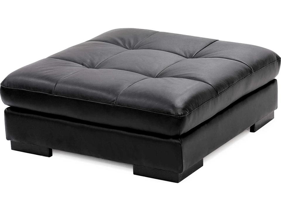 Miami Upholstered Ottoman with Customizable Upholstery
