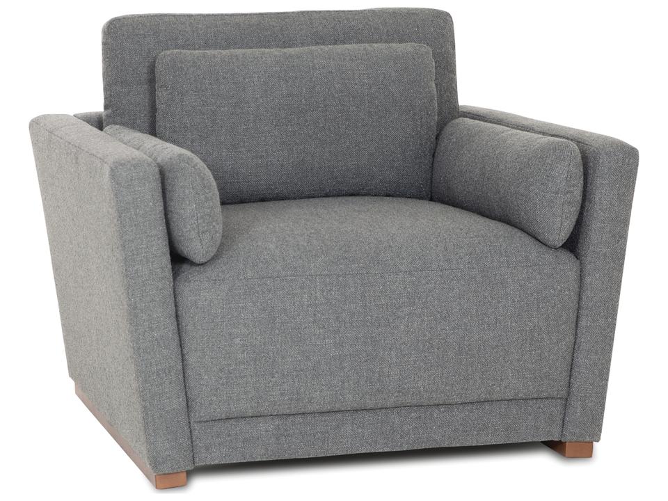 Shea Upholstered Chair and a Half with Track Arms