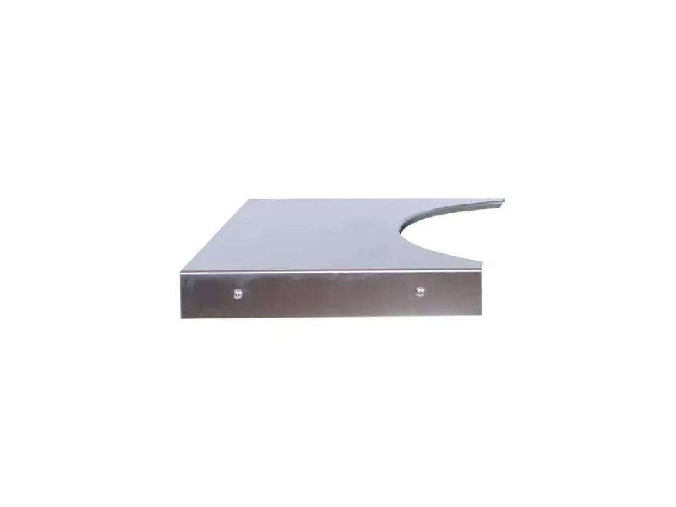 Primo Two Stainless Steel Side Shelves for Oval JR 200