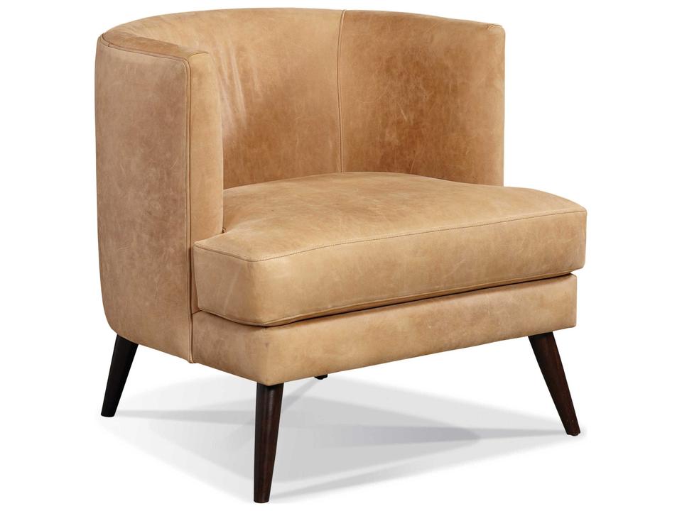 Christine Accent Chair with Upholstered Seat and Back