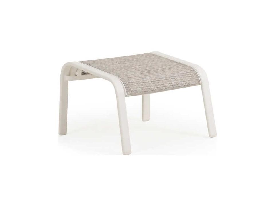 Sandoval Aluminum Sling Outdoor Ottoman